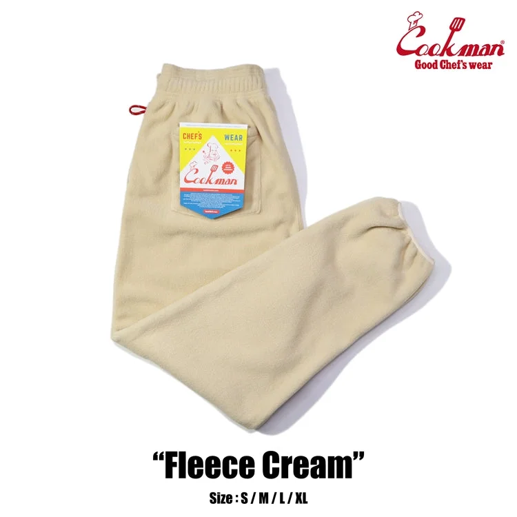 Noble And Elegant Cookman Chef Pants - Fleece : Cream