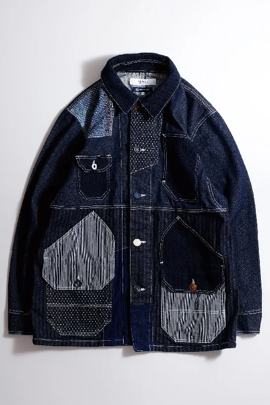 Spring Fashion COVERALL JACKET RINSE
