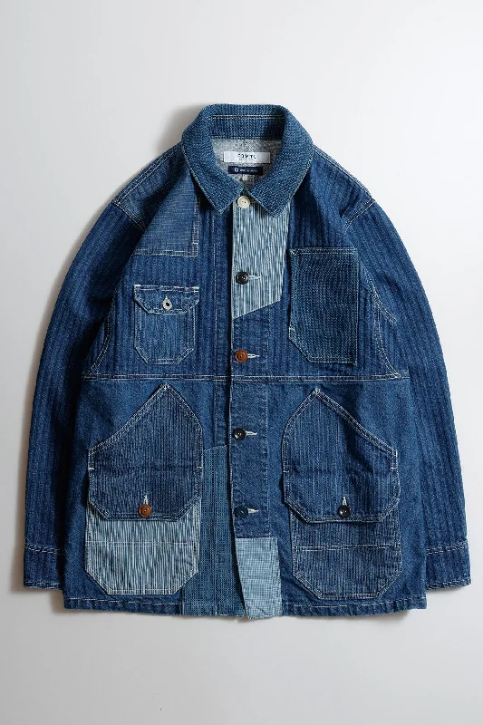 Luxury And Elegant COVERALL JACKET 3YR WASH