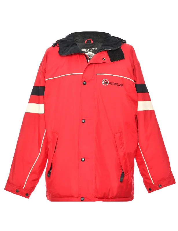 Modernism Red, Black & White Quicksilver Mountaineering Jacket - M