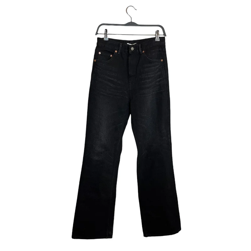 Fashionable Items SAINT LAURENT/Straight Pants/30/Denim/BLK/70s D35 M/ 70's - HW