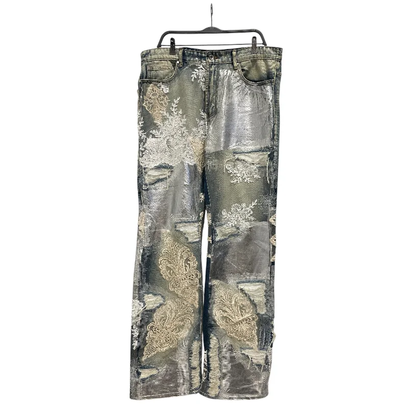 Noble And Elegant WHO DECIDES WAR/Pants/36/Denim/IDG/Metal Lace