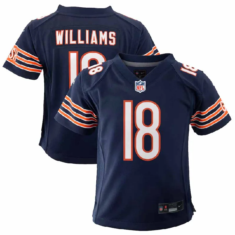 Comfortable Tops Caleb Williams Chicago Bears Toddler Navy Game Jersey