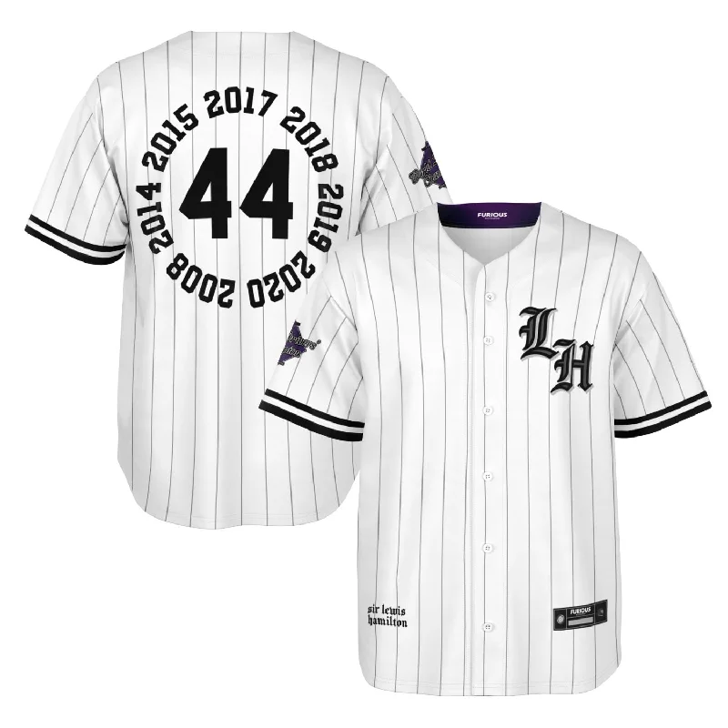 Windbreaker fashion Hamilton - White WDC Banner Jersey