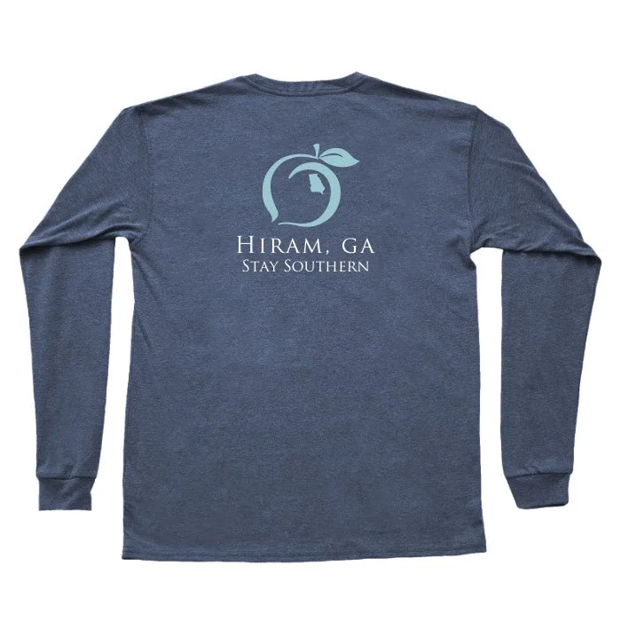 Heathered Navy