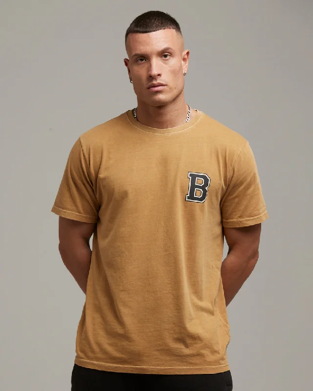 High-end Design BINGHAM MEN'S CREW NECK T-SHIRT | TOBACCO