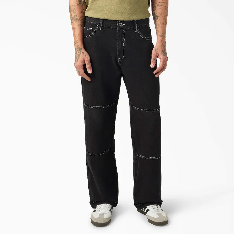Soft Wearables Relaxed Fit Double Knee Jeans